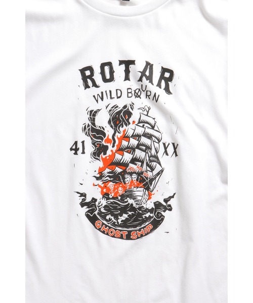 ROTAR（ローター）の「GHOST SHIP Tee（Tシャツ/カットソー・メンズ・ブラック/ホワイト/セージグリーン・LARGE/X-LARGE/SMALL/MEDIUM）」の5枚目の写真