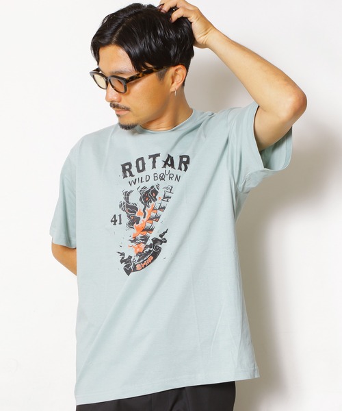 ROTAR（ローター）の「GHOST SHIP Tee（Tシャツ/カットソー・メンズ・ブラック/ホワイト/セージグリーン・LARGE/X-LARGE/SMALL/MEDIUM）」の13枚目の写真