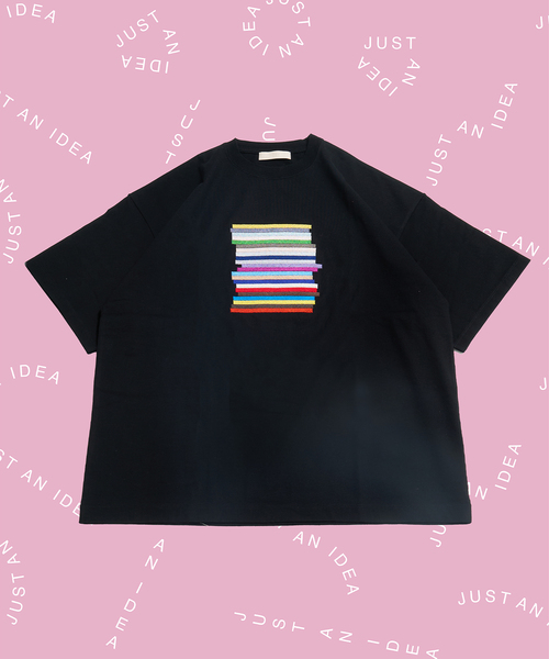 YOKE(ヨーク)の「JUST AN IDEA(ジャスト アン アイデア) × YOKE 別注Tシャツ(Tシャツ/カットソー・メンズ・ブラック/ホワイト・3/2/1)」の2枚目の写真