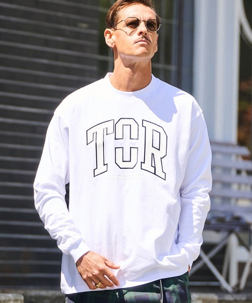 THEOREM（セオレム）の「mlt5254-Printed College LS Tee ロンTシャツ（Tシャツ/カットソー・メンズ・ブラック/ホワイト・S/M/L/XL）」の20枚目の写真