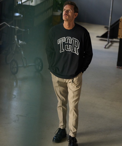 THEOREM（セオレム）の「mlt5254-Printed College LS Tee ロンTシャツ（Tシャツ/カットソー・メンズ・ブラック/ホワイト・S/M/L/XL）」の13枚目の写真