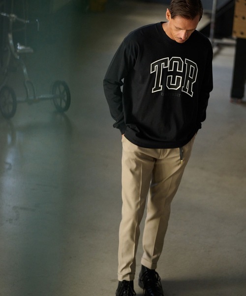 THEOREM（セオレム）の「mlt5254-Printed College LS Tee ロンTシャツ（Tシャツ/カットソー・メンズ・ブラック/ホワイト・S/M/L/XL）」の11枚目の写真