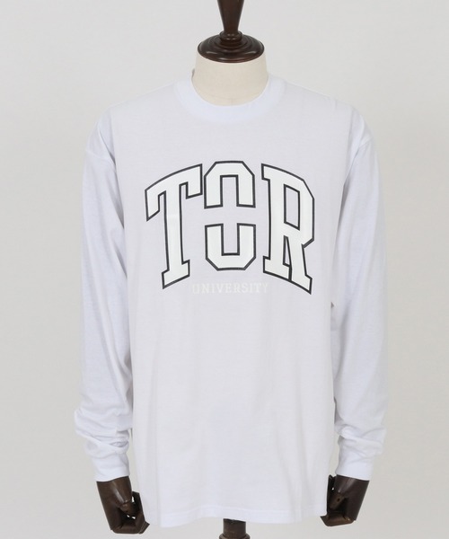 THEOREM（セオレム）の「mlt5254-Printed College LS Tee ロンTシャツ（Tシャツ/カットソー・メンズ・ブラック/ホワイト・S/M/L/XL）」の10枚目の写真
