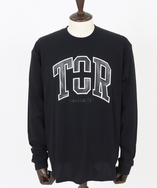 THEOREM（セオレム）の「mlt5254-Printed College LS Tee ロンTシャツ（Tシャツ/カットソー・メンズ・ブラック/ホワイト・S/M/L/XL）」の8枚目の写真