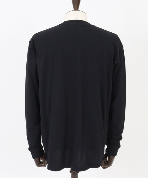 THEOREM（セオレム）の「mlt5254-Printed College LS Tee ロンTシャツ（Tシャツ/カットソー・メンズ・ブラック/ホワイト・S/M/L/XL）」の7枚目の写真