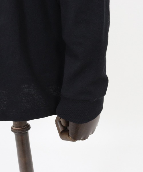 THEOREM（セオレム）の「mlt5254-Printed College LS Tee ロンTシャツ（Tシャツ/カットソー・メンズ・ブラック/ホワイト・S/M/L/XL）」の4枚目の写真