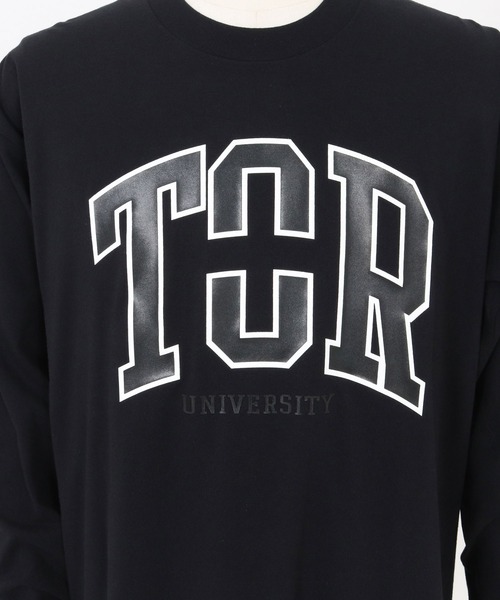 THEOREM（セオレム）の「mlt5254-Printed College LS Tee ロンTシャツ（Tシャツ/カットソー・メンズ・ブラック/ホワイト・S/M/L/XL）」の3枚目の写真