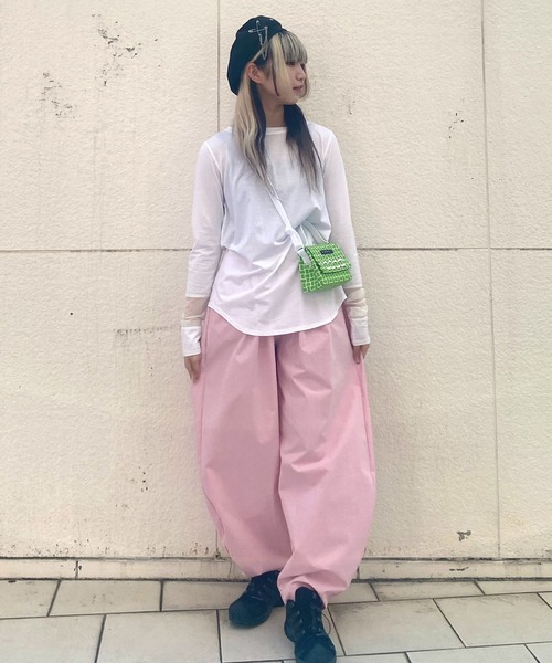 Narcissus(ナルシス)の「【Narcissus】モロッコサマーパンツ(その他パンツ・レディース・ブラック/ピンク・FREE)」の22枚目の写真