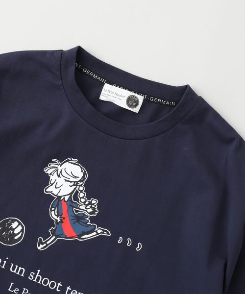 PARIS SAINT-GERMAIN(パリサンジェルマン)の「【Le Petit Nicolas*PSG】 TEE Terrible Shoot(Tシャツ/カットソー・メンズ・ホワイト/ネイビー・LARGE/MEDIUM/X-LARGE)」の9枚目の写真