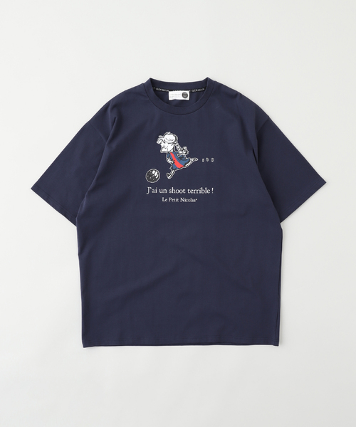 PARIS SAINT-GERMAIN(パリサンジェルマン)の「【Le Petit Nicolas*PSG】 TEE Terrible Shoot(Tシャツ/カットソー・メンズ・ホワイト/ネイビー・LARGE/MEDIUM/X-LARGE)」の3枚目の写真