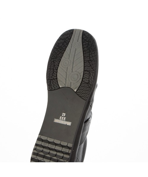 Atelier（アトリエ）の「【3E】【防滑底】ドレープデザインスリッポンシューズ（スリッポン・レディース・ダークブラウン/ブラック・22cm/22.5cm/23cm/23.5cm/24cm/24.5cm）」の12枚目の写真