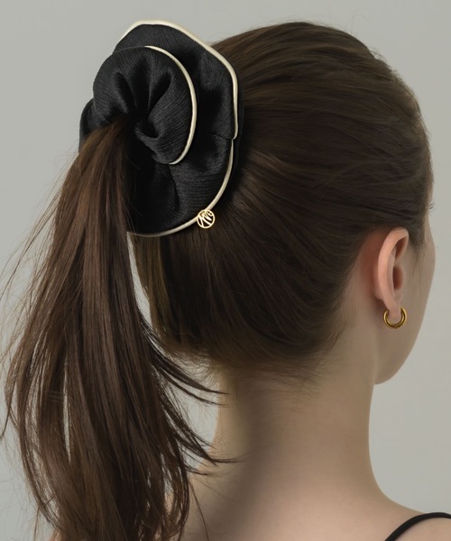 muku(ムク)の「CHOUCHOU/TWO TONE(シュシュ・レディース・アイボリー/ブラック・FREE)」の22枚目の写真