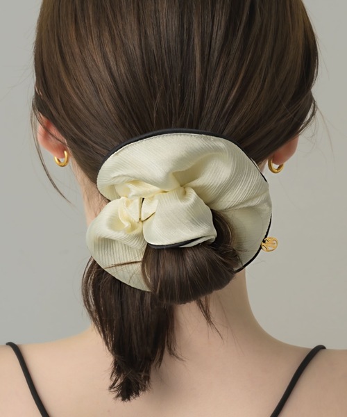 muku(ムク)の「CHOUCHOU/TWO TONE(シュシュ・レディース・アイボリー/ブラック・FREE)」の16枚目の写真