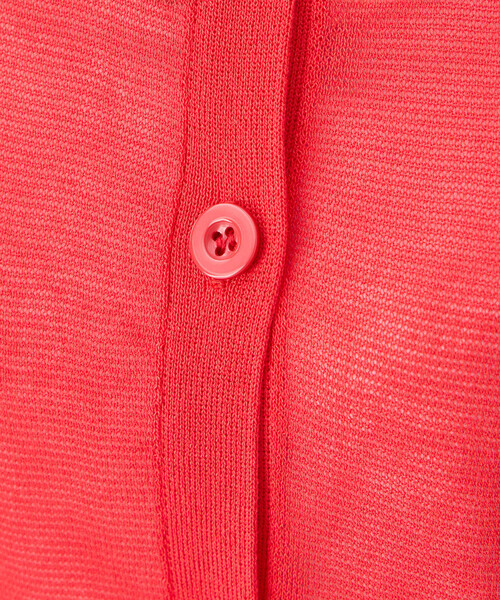 Petit Honfleur（プチオンフルール）の「クルーネックカーディガン（カーディガン/ボレロ・レディース・レッド/サックスブルー/ブラック・M/L）」の10枚目の写真