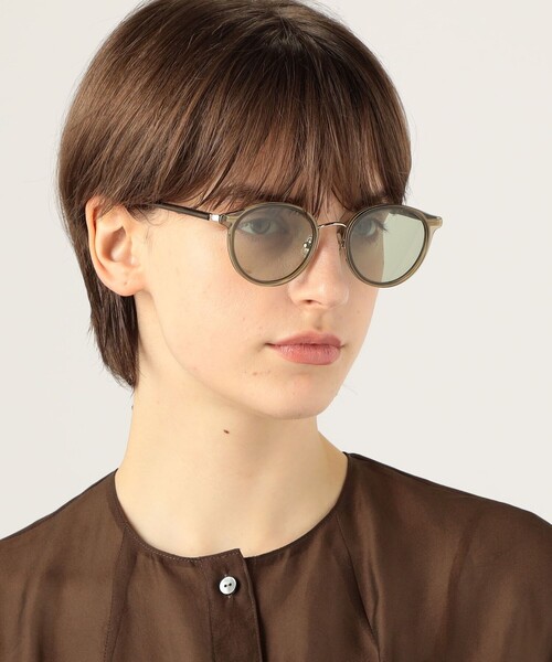 TOMORROWLAND （トゥモローランド）の「TOMORROWLAND サングラス（サングラス・レディース・カーキ/ライトベージュ・FREE）」の8枚目の写真