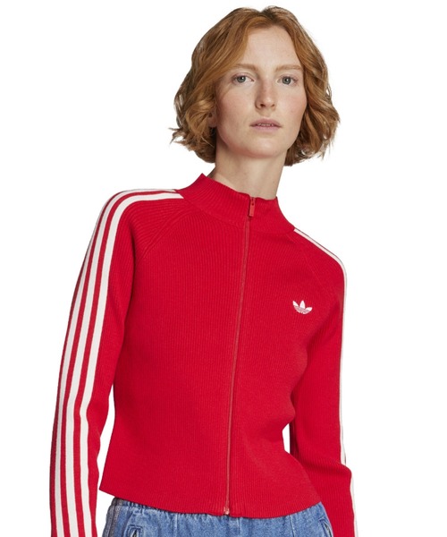 adidas ADICOLOR 3 STRIPES SLIM KNIT TRACK TOP / アディダス アディ