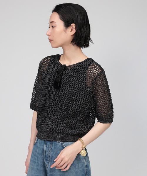 おトク情報がいっぱい！ 2WAYメッシュプルオーバー（ニット/セーター）｜BABYLONE トップス