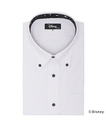 TOKYO SHIRTS | 【Disney ディズニー】形態安定ノーアイロン ボタンダウン 半袖ビジネスワイシャツ（大きいサイズ）(ビジネスシャツ)