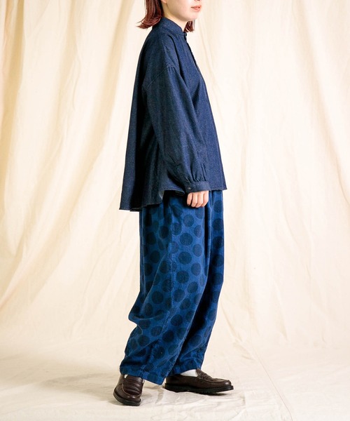 Brocante（ブロカント）の「[Brocante / ブロカント] 5ozデニム セルクルシャツ（シャツ/ブラウス・レディース・ワンウォッシュ・2）」の8枚目の写真