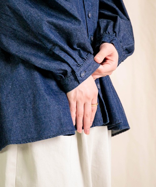 Brocante / ブロカント] 5ozデニム セルクルシャツ | Domingo