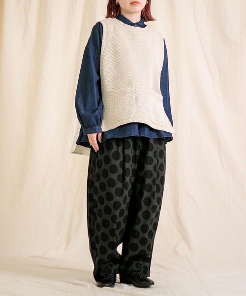 Brocante（ブロカント）の「[Brocante / ブロカント] 5ozデニム セルクルシャツ（シャツ/ブラウス・レディース・ワンウォッシュ・2）」の19枚目の写真