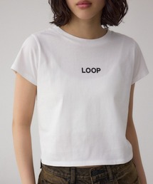 グリッタープリントTシャツ