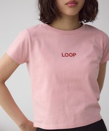 グリッタープリントTシャツ