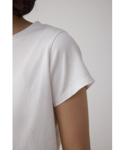 AZUL by moussy(アズールバイマウジー)の「グリッタープリントTシャツ(Tシャツ/カットソー・レディース・ブラック/ホワイト/ピンク・FREE)」の11枚目の写真
