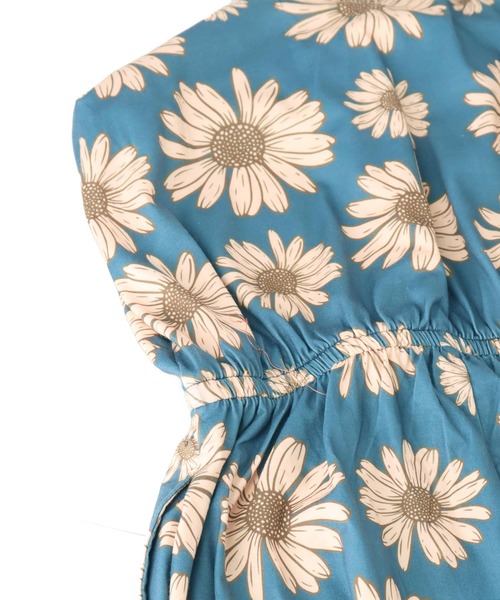 anap mimpi（アナップミンピ）の「デイジープリント リラックス キャミ オールインワン（サロペット/オーバーオール・レディース・ネイビー/テラコッタ/イエロー・FREE）」の19枚目の写真