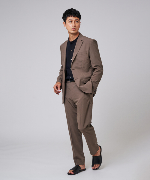 エディフィス（EDIFICE）/高通気＆吸水速乾 BREEZE COOL AKIHA スラックス【セットアップ着用可】 セール】'高通気＆吸水速乾' BREEZE COOL AKIHA スラックス