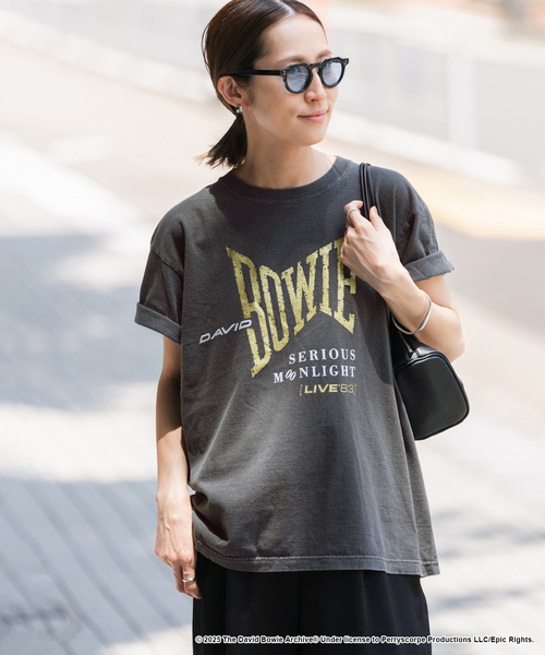 FRAMeWORK（フレームワーク）の「GOOD ROCK SPEED/グッドロックスピード DAVID BOWIE（Tシャツ/カットソー・レディース・スミクロ・FREE）」の20枚目の写真