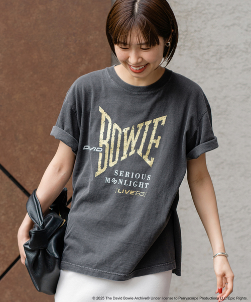 FRAMeWORK（フレームワーク）の「GOOD ROCK SPEED/グッドロックスピード DAVID BOWIE（Tシャツ/カットソー・レディース・スミクロ・FREE）」の6枚目の写真