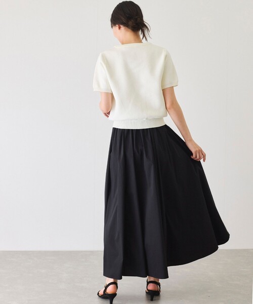 Jayro（ジャイロ）の「ビジューアソートボタン半袖カーディガン（カーディガン/ボレロ・レディース・ブラック/ホワイト系その他/ピンク・M）」の16枚目の写真