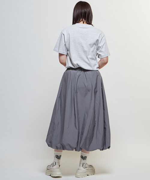 CONVERSE TOKYO（コンバーストウキョウ）の「LOGO PRINT TEE（Tシャツ/カットソー・レディース・杢グレー/ホワイト/ネイビー・FREE）」の11枚目の写真