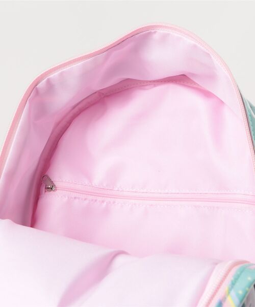 fafa（フェフェ）の「MIRIELLE | スパンコール入リュックサック(KIDS)（バックパック/リュック・キッズ・ミント・MEDIUM）」の4枚目の写真