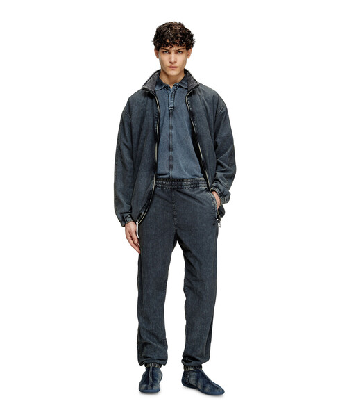 DIESEL（ディーゼル）の「メンズ ポロシャツ T-NOMELY（ポロシャツ・メンズ・ブラック/ダークインディゴブルー・LARGE/SMALL/XX-LARGE/XXX-LARGE/MEDIUM/X-LARGE/X-SMALL）」の3枚目の写真