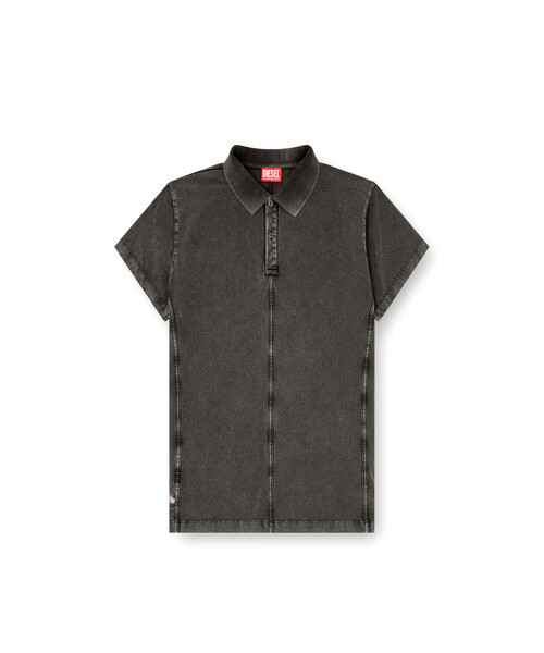 DIESEL（ディーゼル）の「メンズ ポロシャツ T-NOMELY（ポロシャツ・メンズ・ブラック/ダークインディゴブルー・LARGE/SMALL/XX-LARGE/XXX-LARGE/MEDIUM/X-LARGE/X-SMALL）」の10枚目の写真