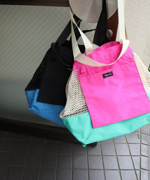 FIG&VIPER（フィグアンドバイパー）の「リバーシブルアクティブバッグ（トートバッグ・レディース・ブラック/ピンク・FREE）」の14枚目の写真