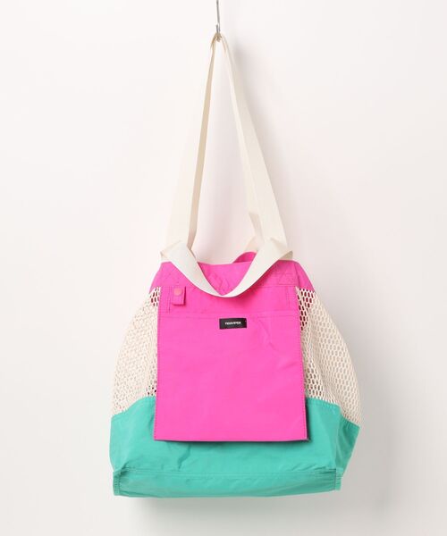 FIG&VIPER（フィグアンドバイパー）の「リバーシブルアクティブバッグ（トートバッグ・レディース・ブラック/ピンク・FREE）」の20枚目の写真