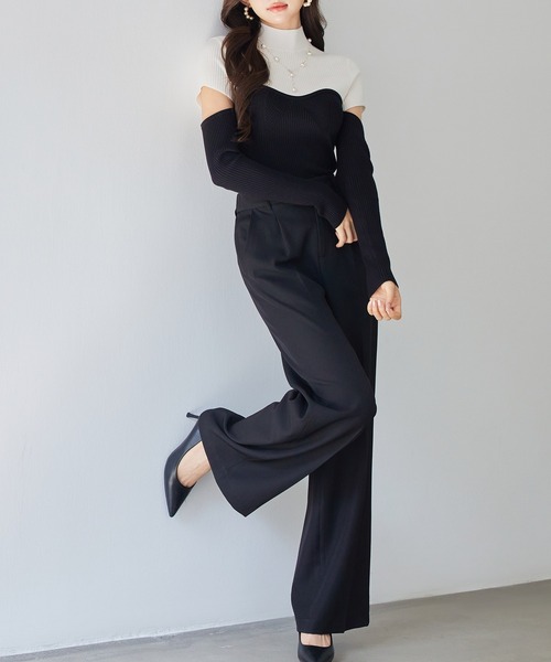 DRESS PLUS(ドレスプラス)の「パンツ ボトムス スラックス レディース(その他パンツ・レディース・ブラック/チャコール/ブラウン・S/M/XL/L)」の8枚目の写真