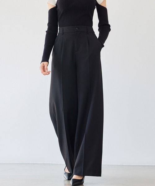 DRESS PLUS(ドレスプラス)の「パンツ ボトムス スラックス レディース(その他パンツ・レディース・ブラック/チャコール/ブラウン・S/M/XL/L)」の9枚目の写真