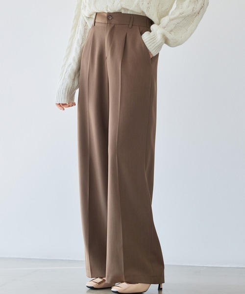 DRESS PLUS(ドレスプラス)の「パンツ ボトムス スラックス レディース(その他パンツ・レディース・ブラック/チャコール/ブラウン・S/M/XL/L)」の14枚目の写真