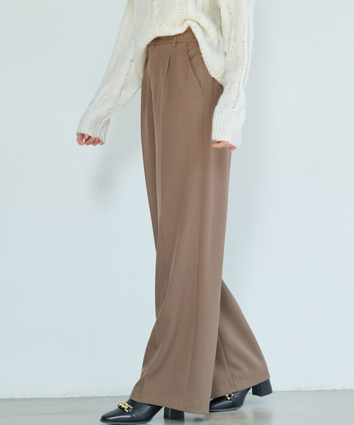 DRESS PLUS(ドレスプラス)の「パンツ ボトムス スラックス レディース(その他パンツ・レディース・ブラック/チャコール/ブラウン・S/M/XL/L)」の15枚目の写真