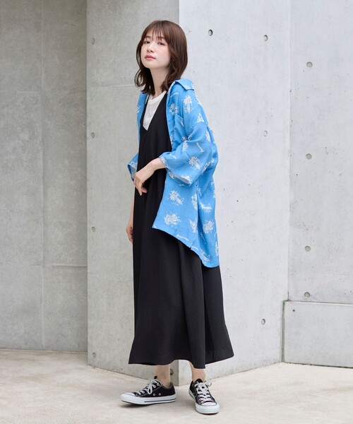 PENNEYS(ぺニーズ)の「PenneysHAWAII(ペニーズハワイ)別注トロピカル柄シャツ(シャツ/ブラウス・メンズ・ダークブラウン/ライトブルー・L/M/XL)」の9枚目の写真