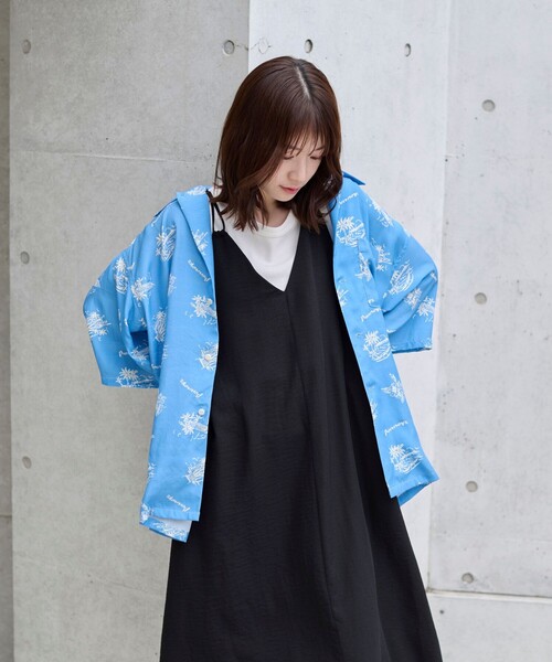 PENNEYS(ぺニーズ)の「PenneysHAWAII(ペニーズハワイ)別注トロピカル柄シャツ(シャツ/ブラウス・メンズ・ダークブラウン/ライトブルー・L/M/XL)」の10枚目の写真