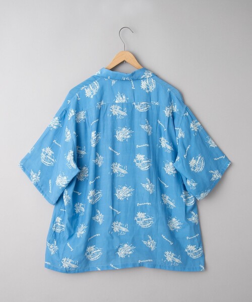 PENNEYS(ぺニーズ)の「PenneysHAWAII(ペニーズハワイ)別注トロピカル柄シャツ(シャツ/ブラウス・メンズ・ダークブラウン/ライトブルー・L/M/XL)」の19枚目の写真