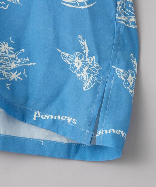 PENNEYS(ぺニーズ)の「PenneysHAWAII(ペニーズハワイ)別注トロピカル柄シャツ(シャツ/ブラウス・メンズ・ダークブラウン/ライトブルー・L/M/XL)」の22枚目の写真