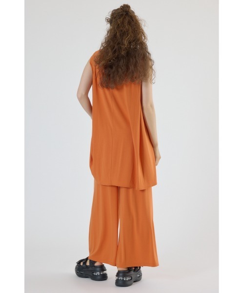 RODEO CROWNS WIDE BOWL（ロデオクラウンズワイドボウル）の「T/F リラックスパンツ（その他パンツ・レディース・ブラック/サックスブルー/ダークオレンジ・FREE）」の10枚目の写真