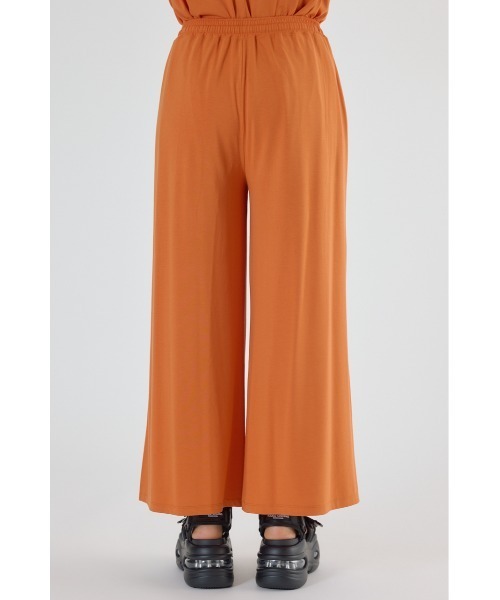 RODEO CROWNS WIDE BOWL（ロデオクラウンズワイドボウル）の「T/F リラックスパンツ（その他パンツ・レディース・ブラック/サックスブルー/ダークオレンジ・FREE）」の7枚目の写真