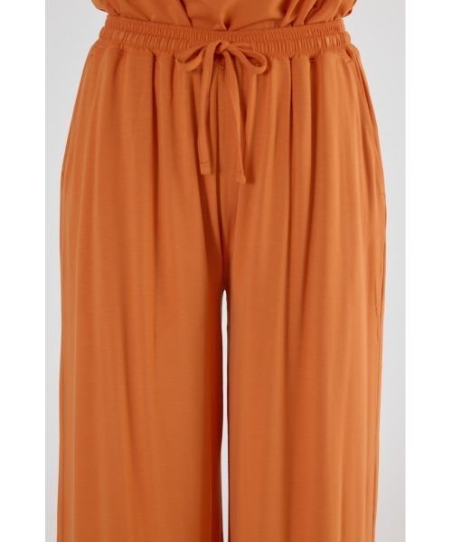 RODEO CROWNS WIDE BOWL（ロデオクラウンズワイドボウル）の「T/F リラックスパンツ（その他パンツ・レディース・ブラック/サックスブルー/ダークオレンジ・FREE）」の6枚目の写真